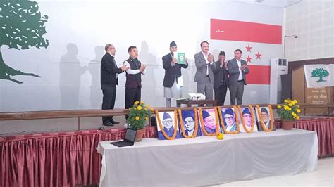 Nepali Congress unveils election manifesto - Review Nepal News