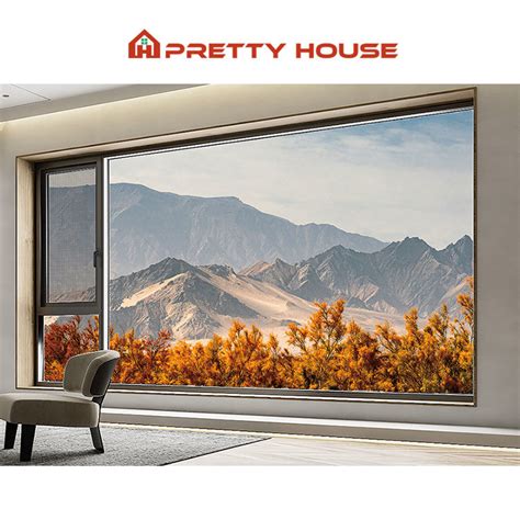 Prettyhouse Windows Custom Ultra Narrow Aluminium Frame Hurricane Proof