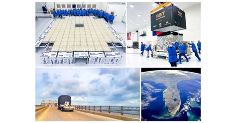 Ast Spacemobiles Bluewalker 3 Test Satellite Arrives At Cape Canaveral