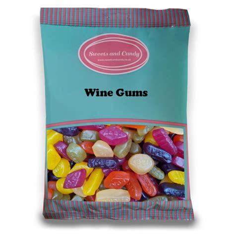 Wine Gums 1kg Pick And Mix Sweets Retro Sweets Traditional Boiled Sweets Pick N Mix