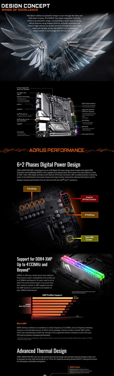 Buy Gigabyte Z I Aorus Pro Wifi Motherboard Ga Z I Aorus Pro Wifi