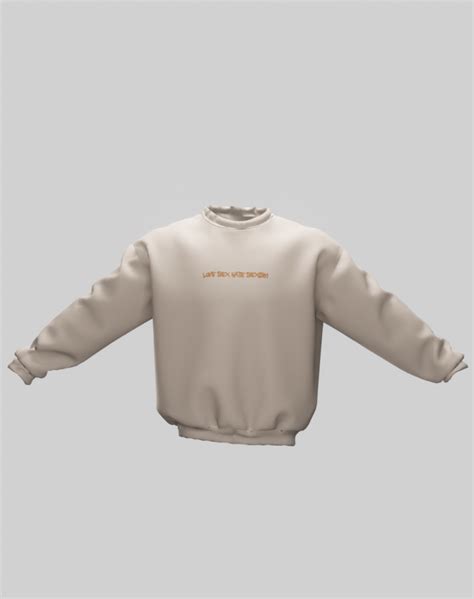 SPRAY SWEATSHIRT NUDE NoSexismBrand