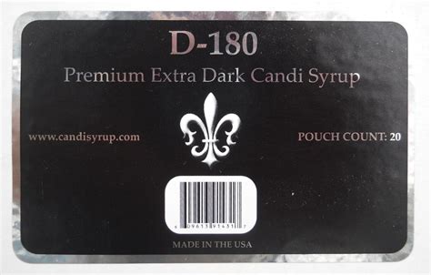 Candi Syrup D 180 Belgian Candy Sugar For Home Brewing Beer Moonshine