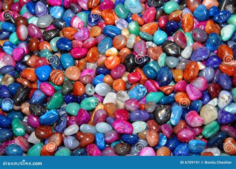 Assorted Polished Rocks Stock Image - Image: 6709191