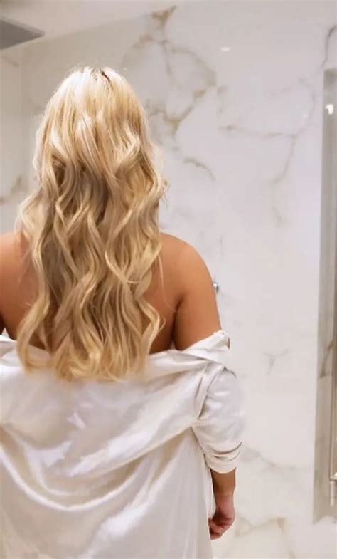 Christine Mcguinness Strips Naked In Shower Video As She Lathers Up A