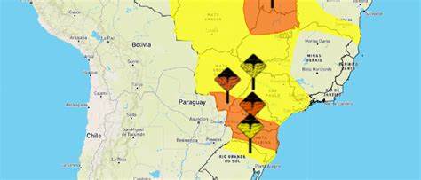 Temporal Em Ms Pode Ter Granizo E Vento De 100 Kmh Cidades Campo