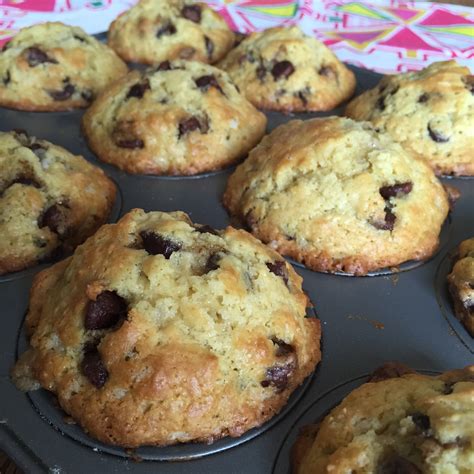 Best Homemade Chocolate Chip Muffins Recipe Bakery Style Melanie Cooks