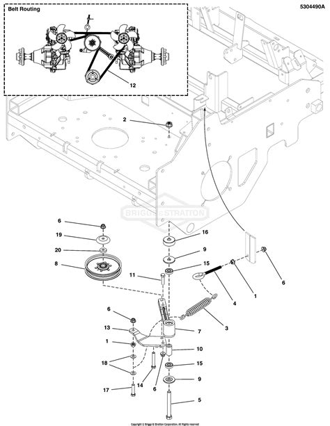 Snapper Pro S Xtb Zero Turn Rider Parts Diagram