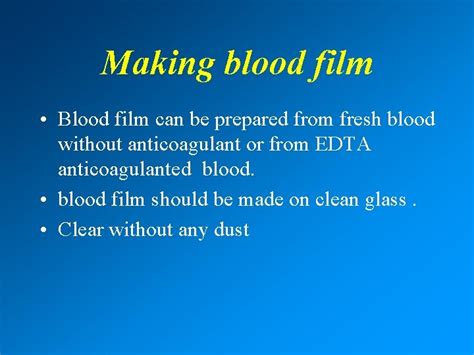 Staining of Blood Smear Romanowsky stain Romanowsky stainEosin