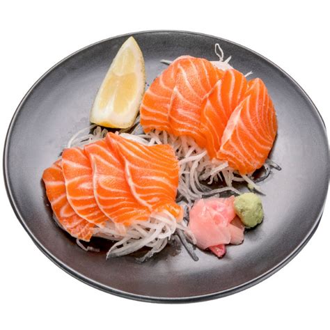 Salmon Sashimi Pcs Naked Japan Japanese Restaurant Moorabbin