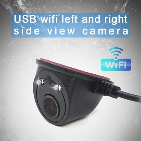 Usb Sans Fil Angle Mort Avant Arri Re Vue Lat Rale Dvr Cam Ra Wifi