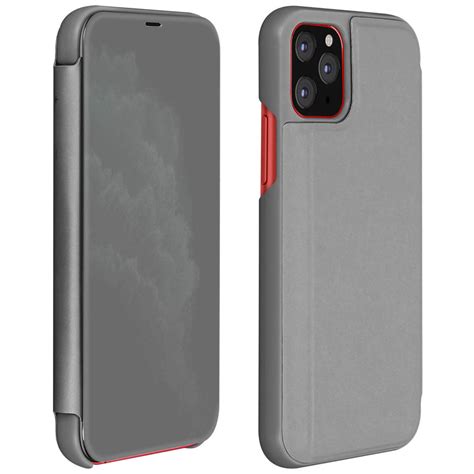 Etui z klapką lustrzane etui do Apple iPhone 11 Pro stojące etui