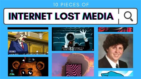 10 Pieces Of Internet Lost Media YouTube