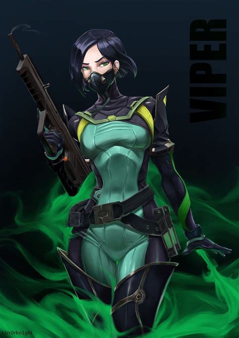 Valorant Viper Tsu Ran Ang Character Art Female Characters Viper