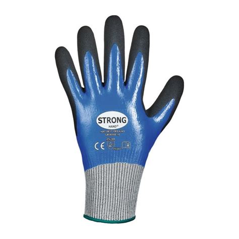 Gant de protection contre les coupures Delano taille 8 bleu foncé noir