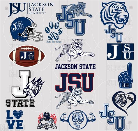 Jackson State University Tigers Svg Jsu Theeilove Jackson State University Arch Svg Digital