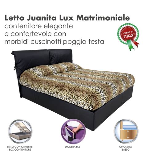 Letto Contenitore Matrimoniale Juanita