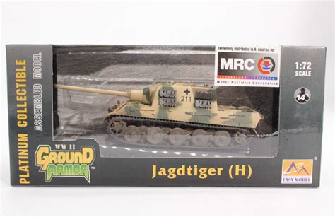 Mrc Jagd Tiger S Pz Jag Abt Ez Easy Model Henschel Plastic Model