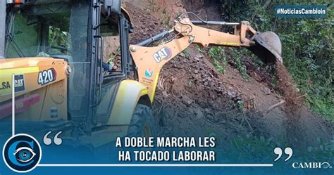 Los Trabajos De La Gobernación Del Tolima Para Habilitar Vías Dañadas