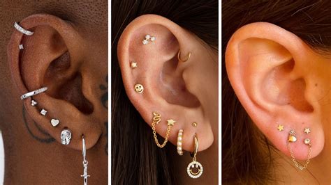 Cute Ear Piercing Combinations