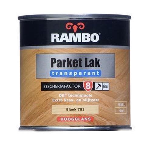 Rambo Parketlak Acryl Transparant Goedkoopverf