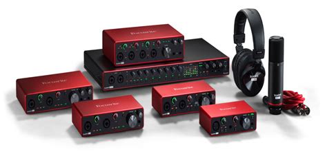 Focusrite Interface Comparison | Scarlett 3rd Gen - Focus Camera