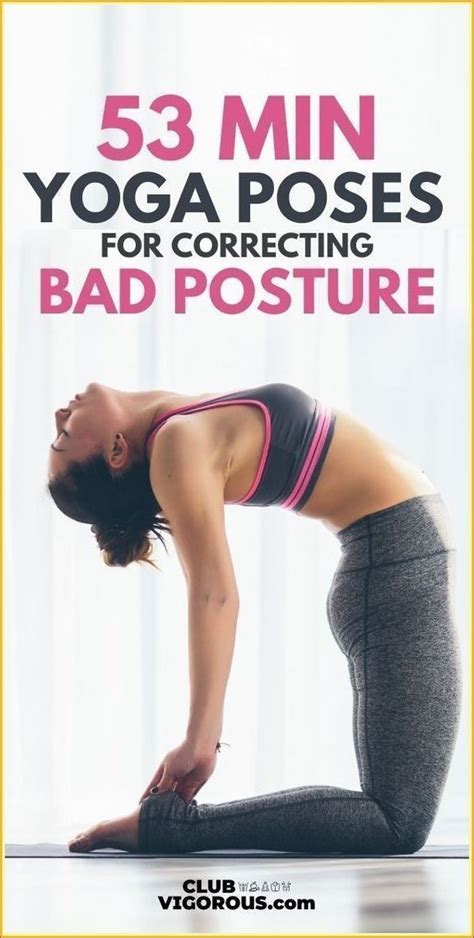 53 Min Yoga Poses For Correcting Bad Posture Artofit