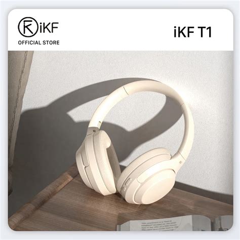 Ikf T Wireless Bluetooth Headphones Call Noise Cancelling Wired