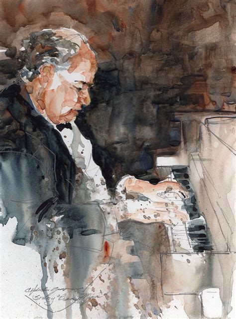 Piano Man Painting By Christine Hodecker George Fine Art America