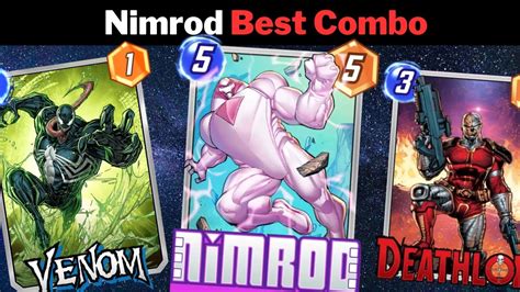 BEST NIMROD Combo Deck To Infinite Rank On Day 1 Of Release Marvel