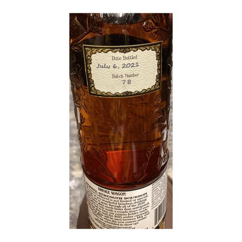 Smoke Wagon Uncut Unfiltered Batch 78 (750 ml) | Keg N Bottle