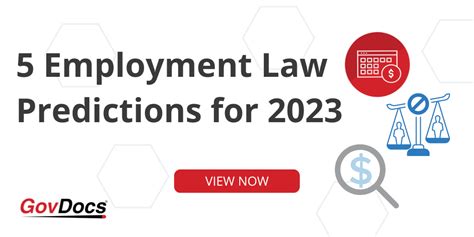 Employment Law Predictions Govdocs