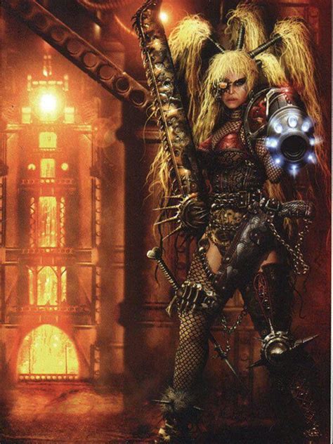 Mad Donna Ulanti House Escher Necromunda Warhammer Warhammer K