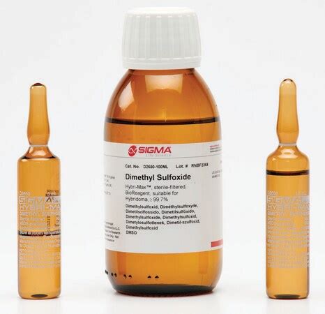 Dimethyl Sulfoxide Hybri Max Sterile Filtered BioReagent Suitable