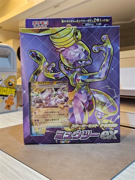 Pokemon TCG Terastal Mewtwo EX Deck JPN BNIB Toys Collectibles