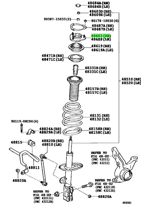 Buy Genuine Toyota Support Sub Assy Front