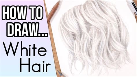 How To Draw Blonde Hair With Pencil