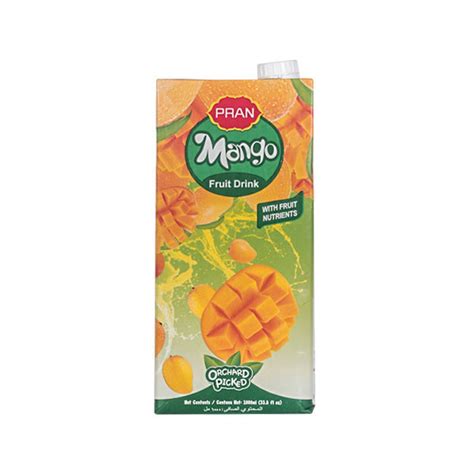 Pran Mango Fruit Drink 1l Zalabt