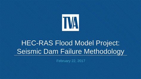 Pdf Hec Ras Flood Model Project Seismic Dam Failure Methodology