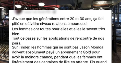 Un Québécois Pète Sa Coche Sur Les Relations Amoureuses Des Personnes