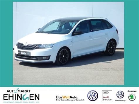 Skoda Rapid Spaceback Monte Carlo Tdi Xenon Panorama Gebraucht