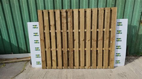 19MM DOUBLE SIDED FENCING PANELS – Shed N Fence