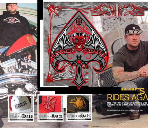 West Coast Choppers | Jesse James | || EQ8 Graphic Design Studio