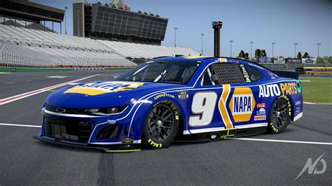 Chase Elliott 9 NAPA 2024 By Colton Loomis Trading Paints