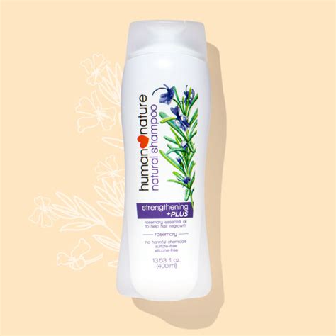 Human Nature Strengthening Plus Shampoo Rosemary Scent Ml Ml