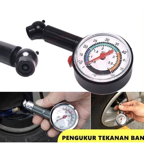 Jual Alat Ukur Tekanan Angin Ban Sepeda Motor Mobil Dial Tire Gauge Shopee Indonesia