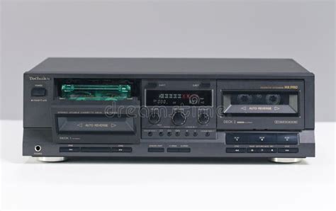 Technics Double Deck Cassette Player Editorial Stock Photo Image Of