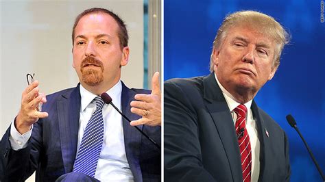 Donald Trumps On Again Off Again Feud With Chuck Todd Dec 29 2015