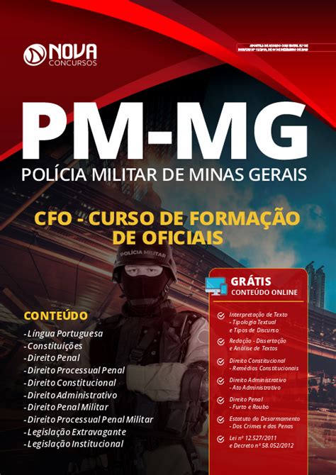 Apostila Cfo Pmmg Pdf Curso De Forma O De Oficiais