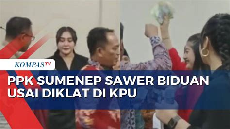 Viral Anggota PPK Sumenep Joget Dan Sawer Biduan Usai Diklat Di KPU